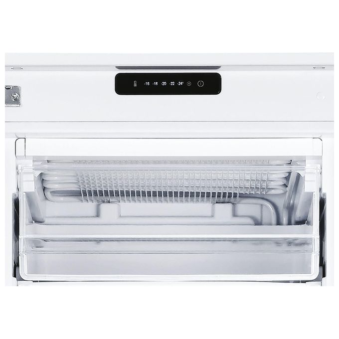 Candy CUS518EW Congelatore Verticale da Incasso 204 L 176,9 cm Classe E 39 dB 7 Cassetti Congelamento Rapido colore Bianco