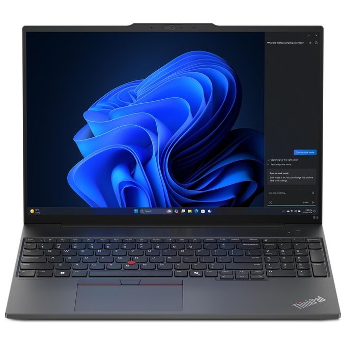 Lenovo 21M5002GIX ThinkPad E16 Gen 2 Notebook AMD Ryzen 7 7735HS 16 GB DDR5 512 GB SSD NVMe 16'' WUXGA IPS Wi-Fi 6E Windows 11 Pro colore Nero