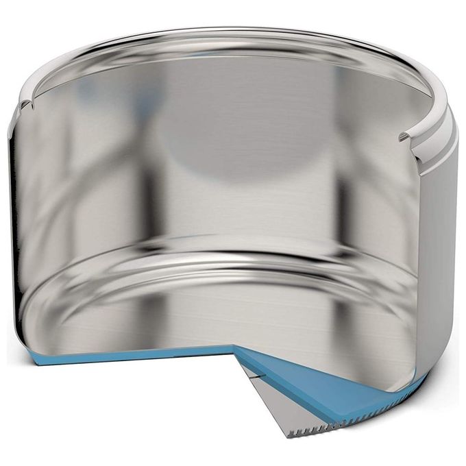 Lagostina 012019010705 Novia LagoEasy'UP Pentola a Pressione 5 litri Acciaio Inossidabile Diametro 22 cm Adatta Induzione con 6 Sistemi Sicurezza Apertura con Una Sola Mano colore Acciaio