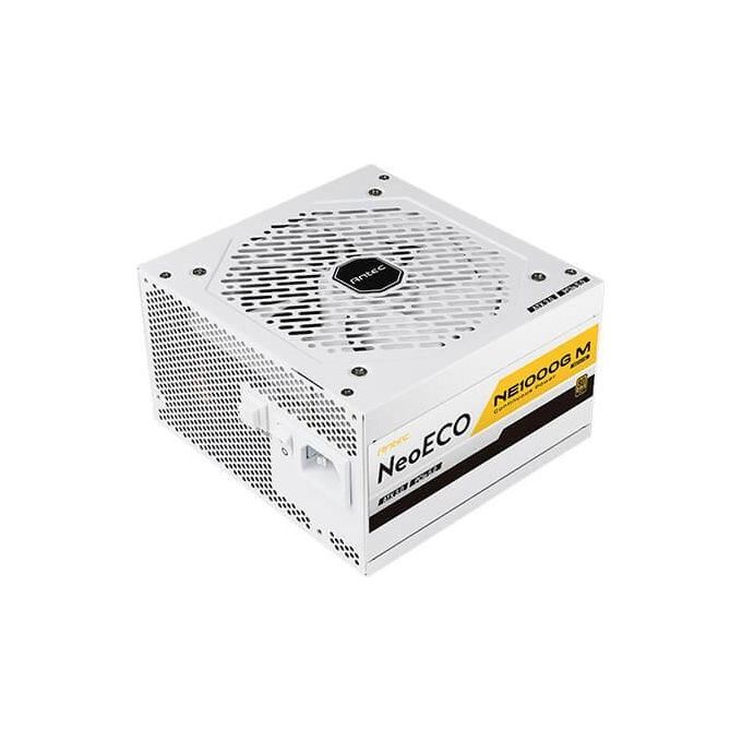 Antec NE1000G M W Neo ECO Modular Alimentatore ATX 3.0 1000 W 80 PLUS Gold con Cavo PCIe 5.0 12VHPWR colore Bianco