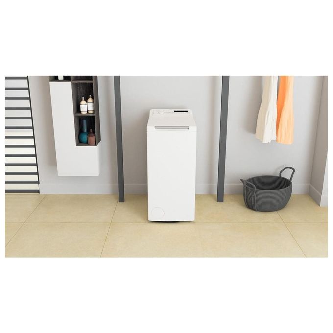 Whirlpool TDLR 6240S IT Lavatrice Carica dall'Alto Slim 6 Kg 1200 rpm Classe C 6° Senso FreshCare (90x40x60 cm) colore Bianco
