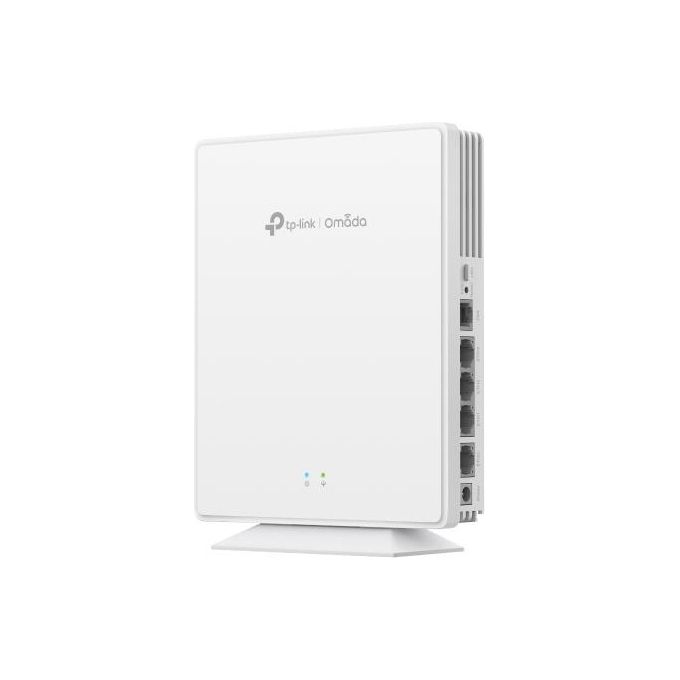 TP-Link S5629117 Omada EAP610GP-Desktop Access Point Wi-Fi 6 AX1800 Dual-Band con Porta GPON 4 Porte Gigabit VoIP Supportato colore Bianco