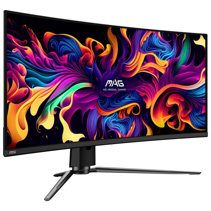 MSI MAG 341CQP QD-OLED Monitor Gaming 34'' UltraWide QHD 3440x1440 QD-OLED 175Hz 0,03ms HDR400 1800R colore Nero