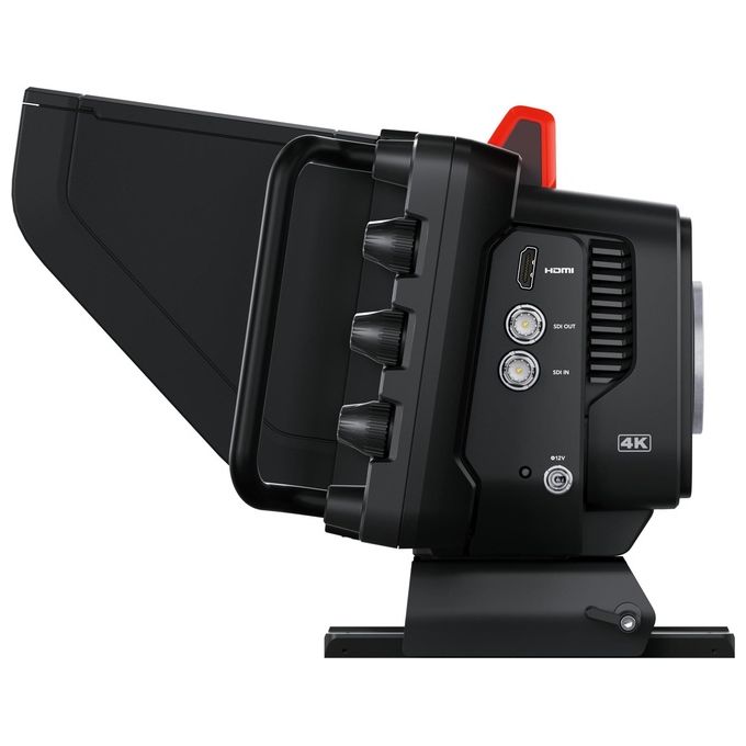 Blackmagic Design CINSTUDMFT-G24PDDG2 Studio Camera 4K Plus G2 Videocamera da Spalla 4K Ultra HD 3840 x 2160 Pixel 60 fps Touchscreen da 7 Pollici colore Nero