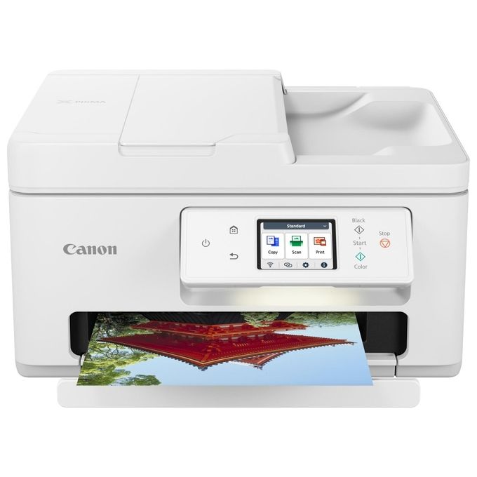 Canon TS7750i PIXMA Stampante Multifunzione Inkjet A4 1200x1200 DPI Wi-Fi AirPrint Duplex colore Bianco