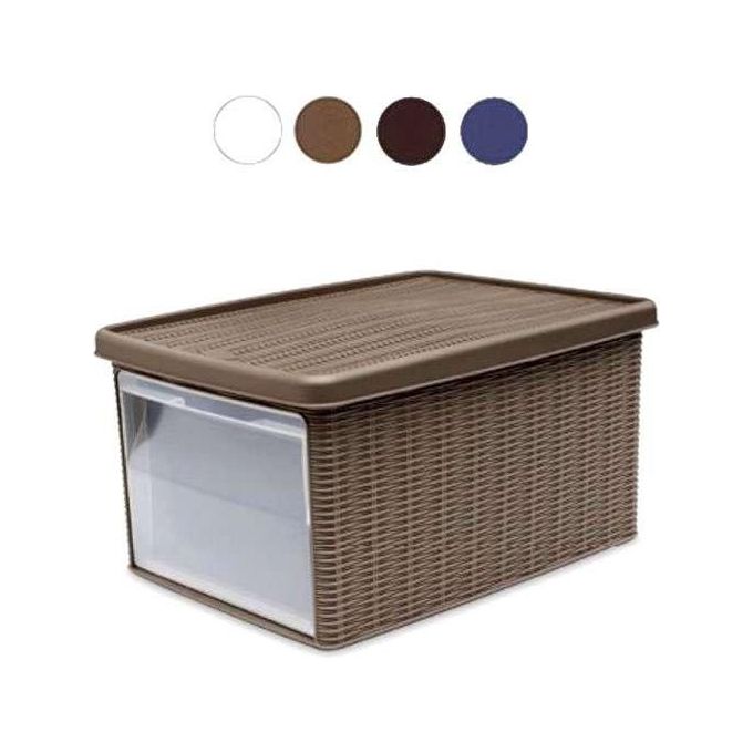 Stefanplast Scatola Elegance Multiuso cm 29x39xh21 Bianca