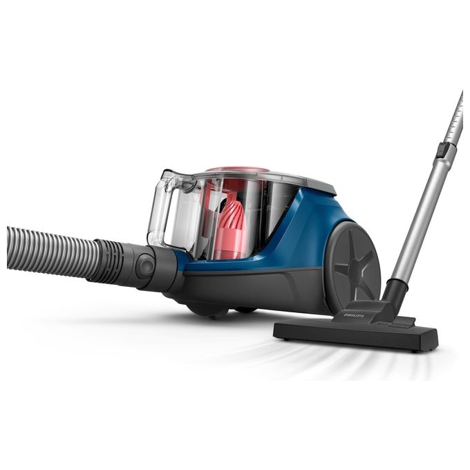 Philips XB2123-09 Serie 2000 Aspirapolvere a cilindro senza sacco PowerCyclone 4 1,3 L 850 W 77 dB colore Blu