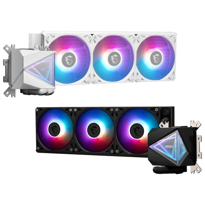 MSI 306-7ZW8A11-C24 MAG CORELIQUID I360 Dissipatore Liquido AIO 3x 120mm ARGB PWM Socket Intel AMD colore Nero