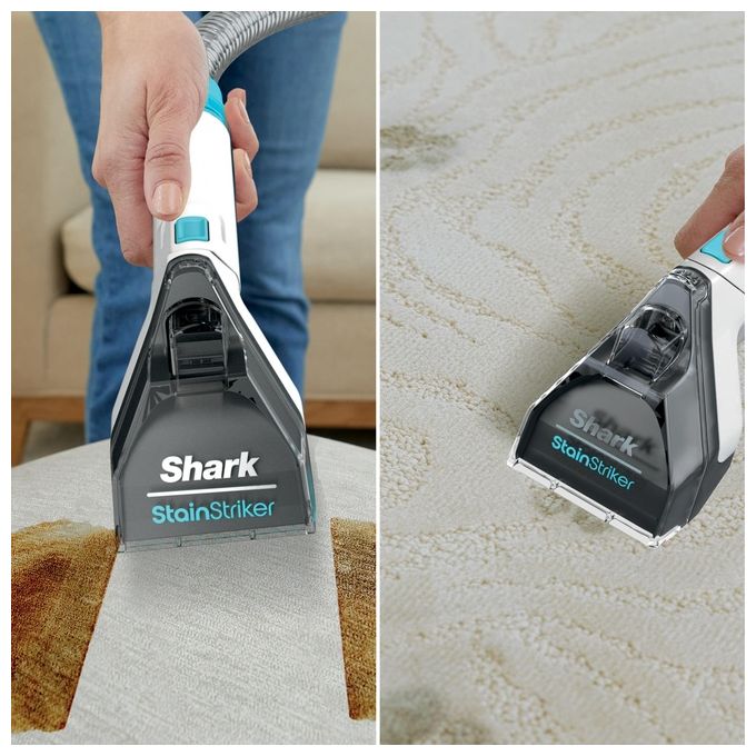 Shark PX200EUT StainStriker Aspirapolvere Smacchiatore Portatile 450W 1,25 L Tappeti Tappezzeria Animali Domestici colore Bianco
