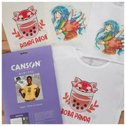 Canson Film Tranfert T-Shirt A4 10 Fogli