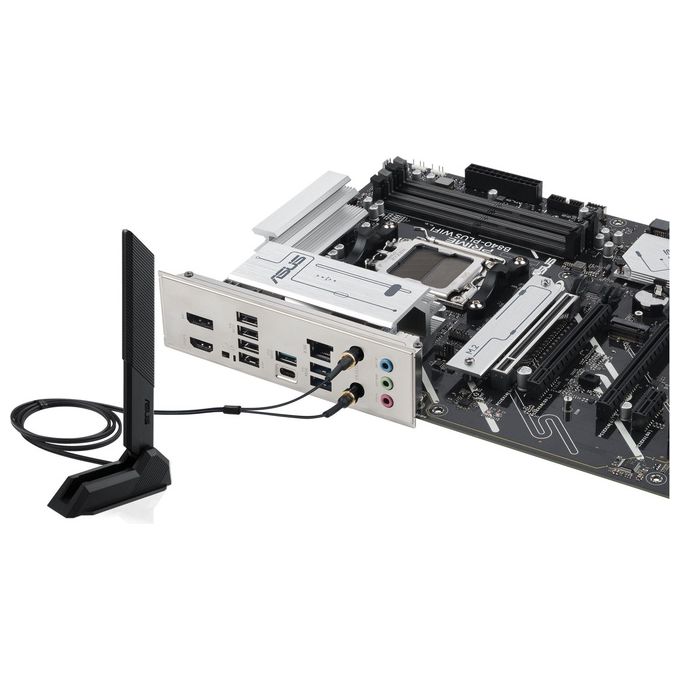 Asus PRIME B840-PLUS WIFI Scheda Madre AMD B840 Socket AM5 ATX DDR5 192 GB Wi-Fi 6E Bluetooth 5.3 3x M.2 PCIe 4.0 2.5 Gigabit Ethernet colore Nero