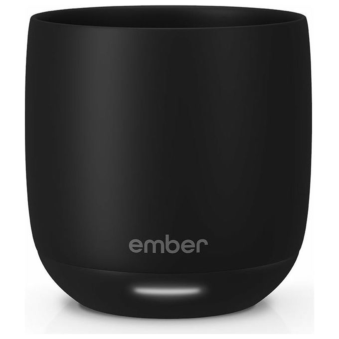 Ember CM210600US Tazza Intelligente con Controllo Temperatura da 178 ml Regolabile tra 50°C e 62,5°C con App e Display LED colore Nero