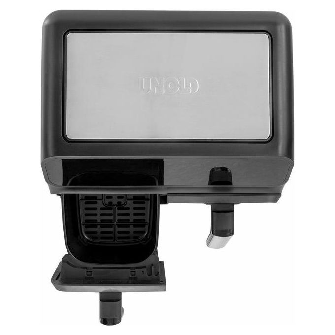 Unold 58685 Friggitrice ad aria Doppia Camera Twin Zone 8 L 1700 W 10 Programmi Display LED colore Nero Grigio