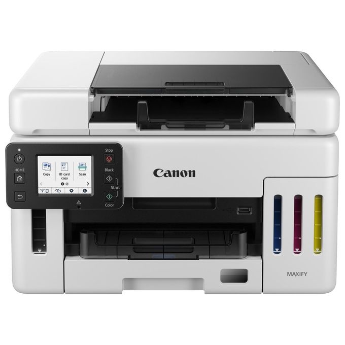 Canon GX6550 MAXIFY Stampante Multifunzione a Getto d'Inchiostro A4 600 x 1200 DPI Wi-Fi Ethernet LCD Touch 350 Fogli Stampa Fronte Retro Automatica colore Nero