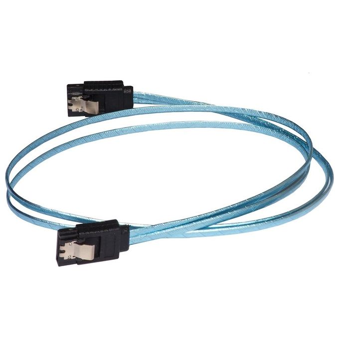 Link cavo interno sata3 cm 50 ultrasottile con clip metallo