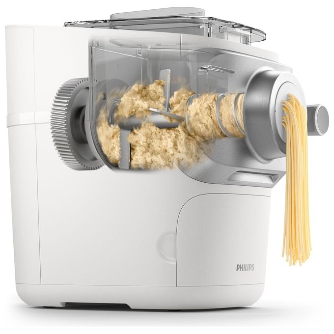 Philips HR2660-00 Serie 7000 Macchina per Pasta Automatica 6 Trafile 700 g 200 W colore Bianco