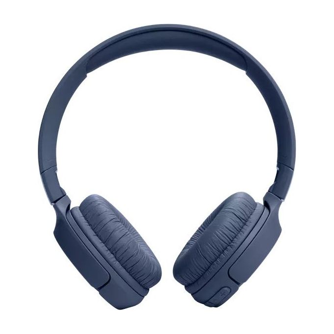 JBL JBLT520BTBLUEU Tune 520BT Cuffie On-Ear Wireless Bluetooth 5.3 Pieghevoli Microfono Multipoint 57h autonomia colore Blu