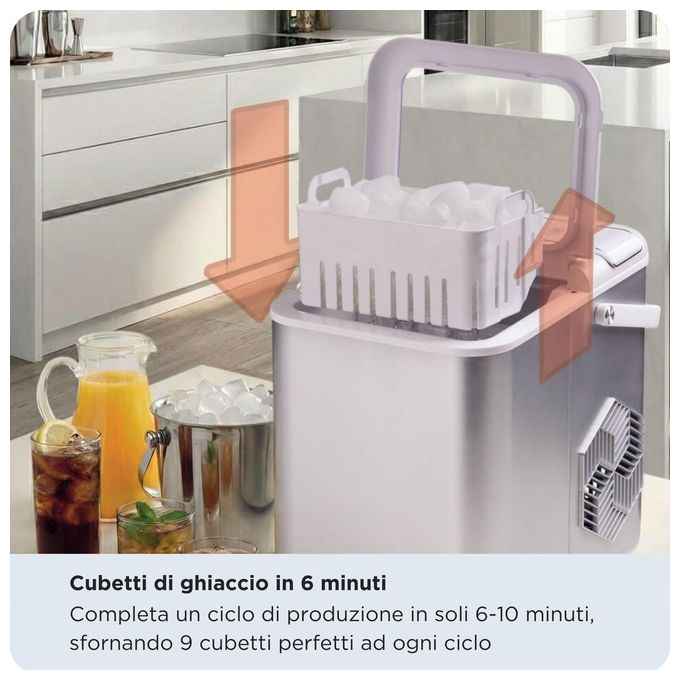 Ariete 651 Macchina per fare il Ghiaccio 170w