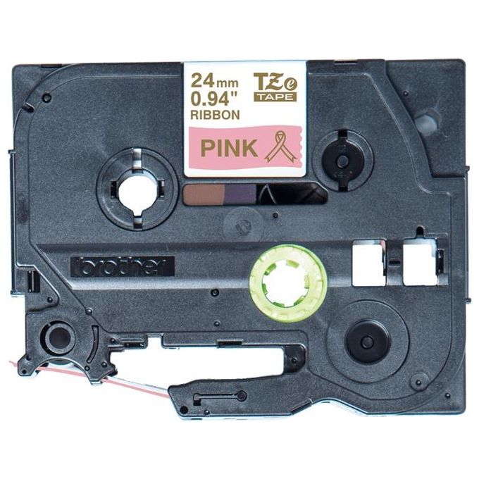 Brother TZE-RE54 Nastro per Stampante Oro su Rosa 24mm