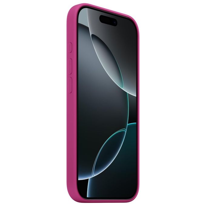Apple MYYN3ZM-A Custodia MagSafe in Silicone per iPhone 16 Pro compatibile Qi2 colore Fucsia