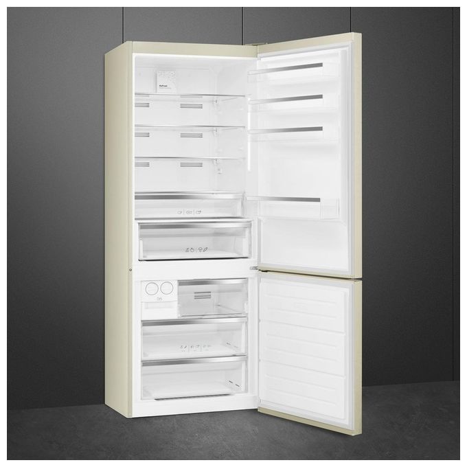 Smeg FC48MDNE Frigorifero Combinato 481 L 192 cm Classe E 41 dB No Frost Inverter colore Marmo