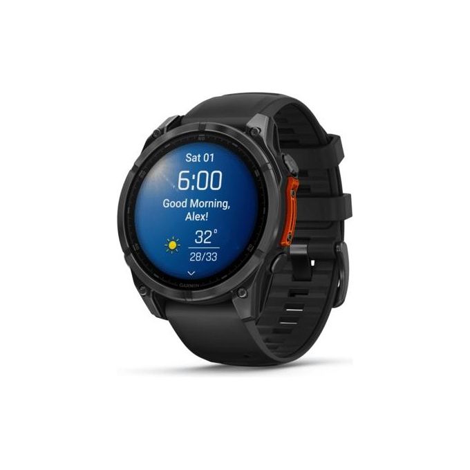Garmin 010-02904-00 Fenix 8 Smartwatch AMOLED 47mm 1.4'' GPS 32 GB Multisport 16 giorni autonomia colore Nero
