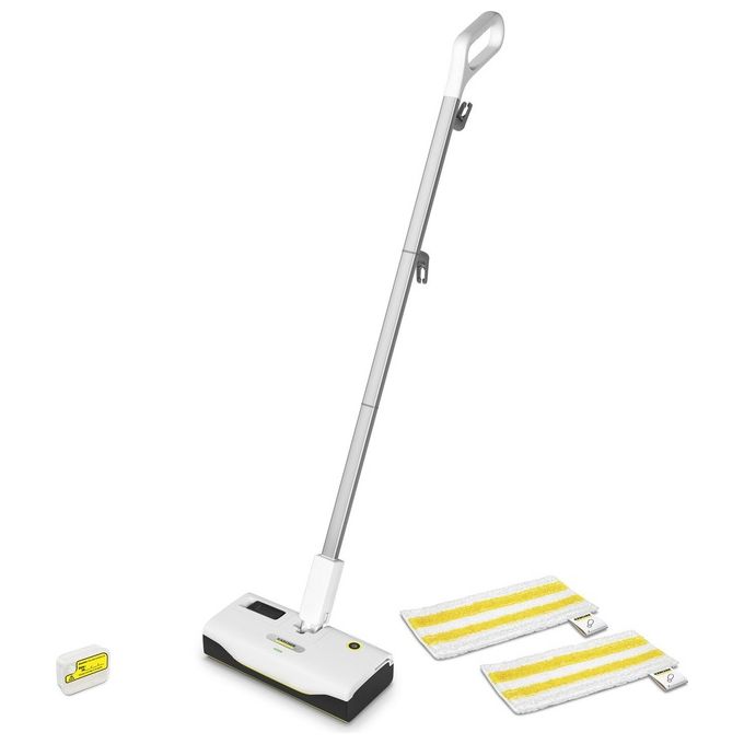 Kärcher 1.513-560.0 SC 1 Upright Scopa a Vapore 1300 W 0,2 L 30 s riscaldamento 30 m² colore Nero Bianco