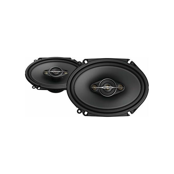 Pioneer TS-A6881F Altoparlanti Coassiali per Auto 4 Vie 6x8'' 350W 80W RMS 4 Ohm 90 dB Coppia colore Nero