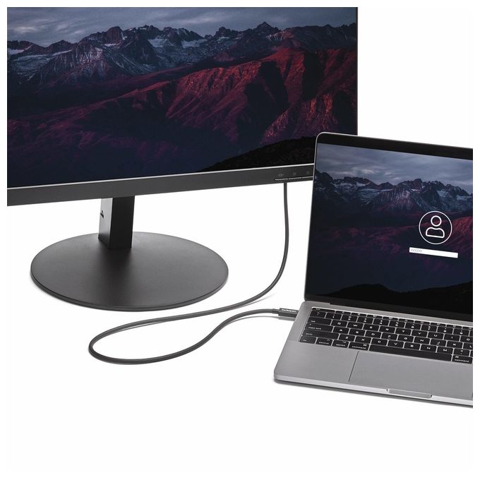 Startech cavo thunderbolt 3 usb-c (20gbps) da 2 m - compatibile con thunderbolt, usb e displayport - m-m