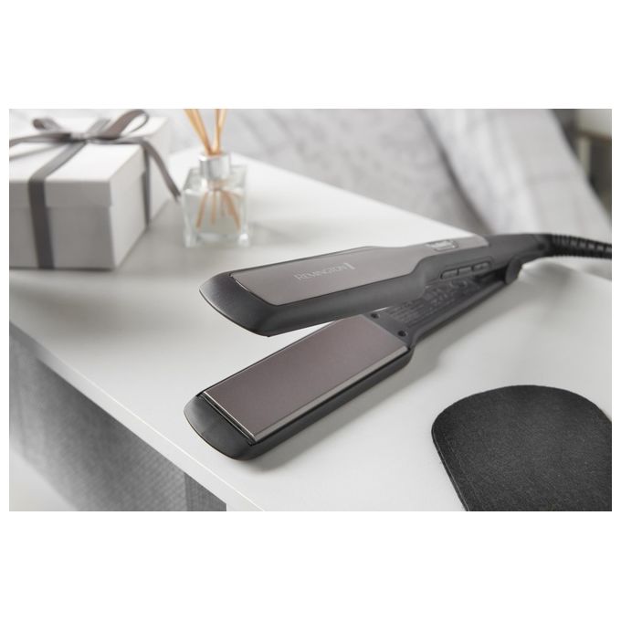 Remington S5525 Piastra Capelli Ceramica Temperatura da 150° a 230° Nero