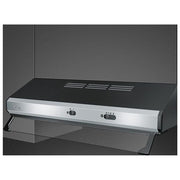 Smeg KSEC61XE3 Cappa Incasso 60 cm 315 m³-h Classe C 72 dB Tiro a Effetto colore Nero Inox