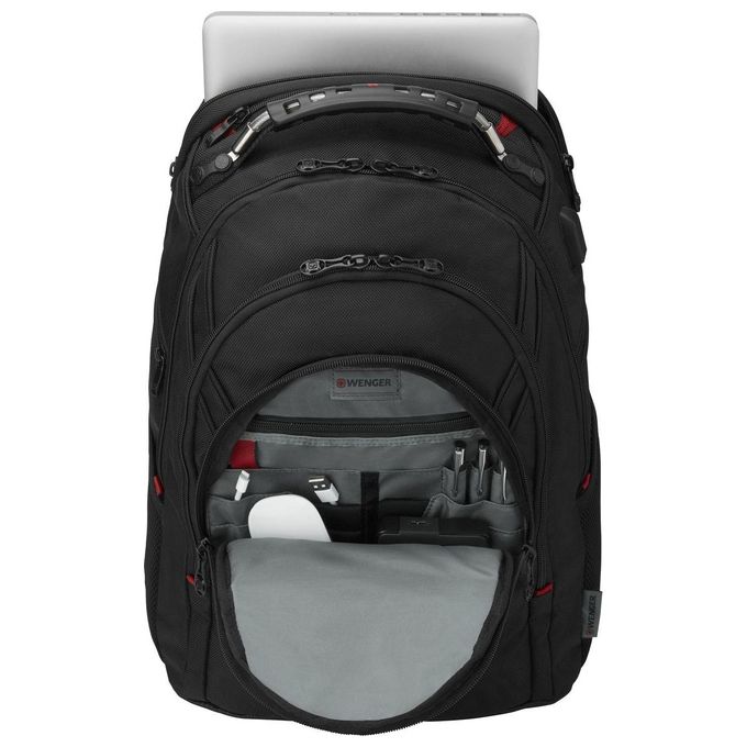 Wenger Ibex Ballistic Deluxe Zaino per Notebook fino a 16'' Nero