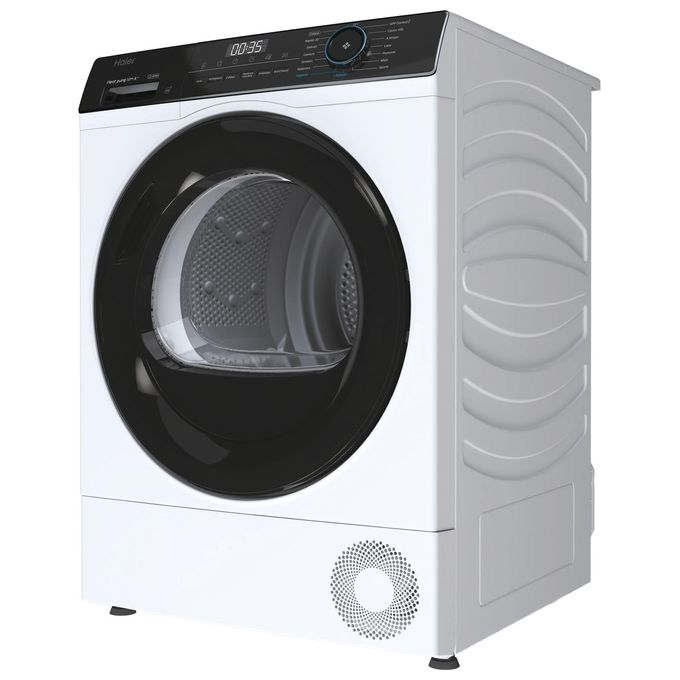 Haier HD100-A2939E-IT I-Pro Serie 3 Asciugatrice Pompa di Calore 10 Kg Classe A++ 15 Programmi Wi-Fi (84.5x59.5x66.5 cm) colore Bianco