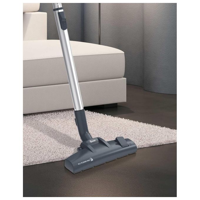 Hoover BR71_BR20011 Breeze Aspirapolvere a Traino con Filo senza Sacco Tecnologia Ciclonica Potenza 700 W Capacita' 2 Litri Glamour Blue