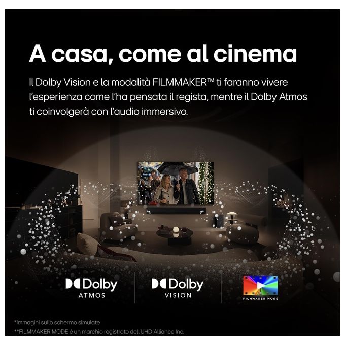 LG OLED77G45LW Serie G4 Smart TV 77'' 4K OLED evo Dolby Vision 4 HDMI 2.1 120Hz webOS 24 colore Argento