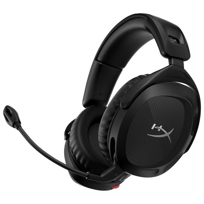 HyperX 676A2AA Cloud Stinger 2 Cuffie da Gaming Wireless 2.4 GHz Driver 50mm DTS Spatial Audio Autonomia 20 ore colore Nero