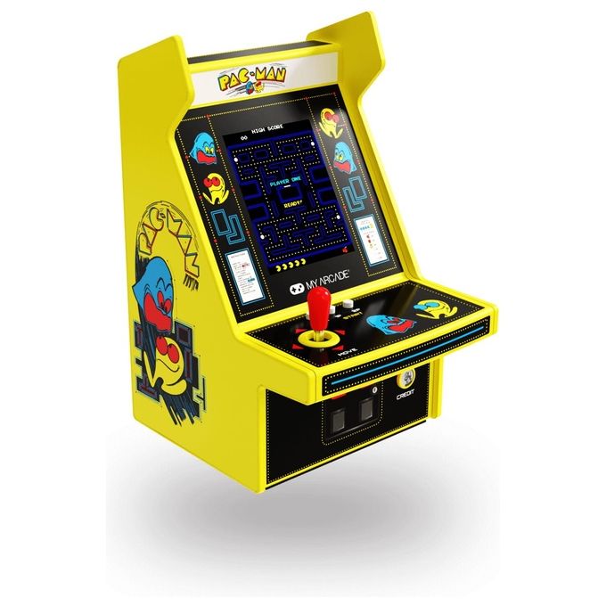 My Arcade DGUNL-4194 Micro Player Pro Console da gioco portatile schermo 2.75'' con gioco Pac-Man incluso colore Multicolore