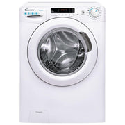 Candy CSS41272DWSE-11 - Lavatrice Libera Installazione 7 kg, Classe C, Slim Profondita' 45 cm, Centrifuga 1200 giri-min, Funzione Vapore + Smart Touch NFC, (85 × 60 × 45 cm), Bianco