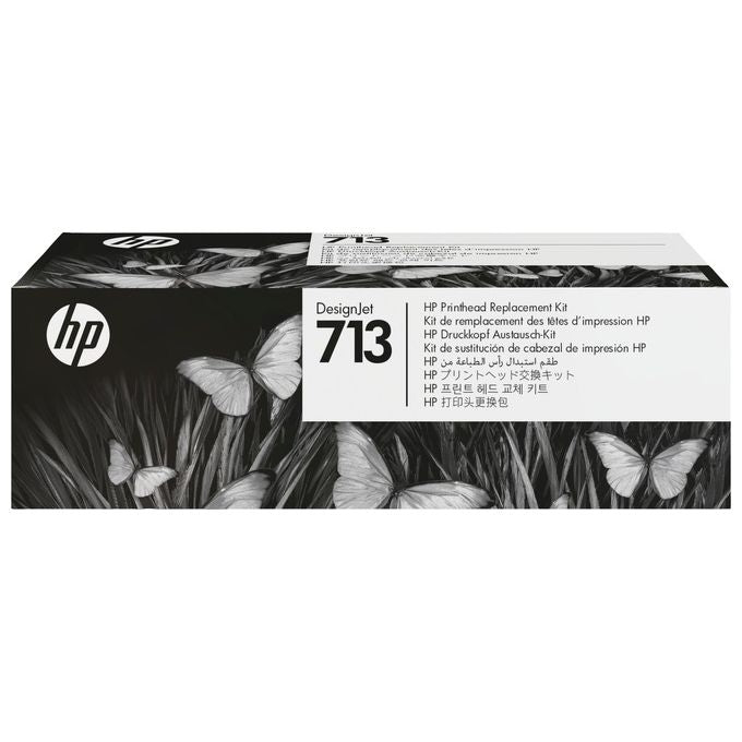 HP 3ED58A DesignJet 713 Testina di Stampa Getto Termico d'Inchiostro per T210 T230 T250 T630 T650 colore Nero Ciano Magenta Giallo