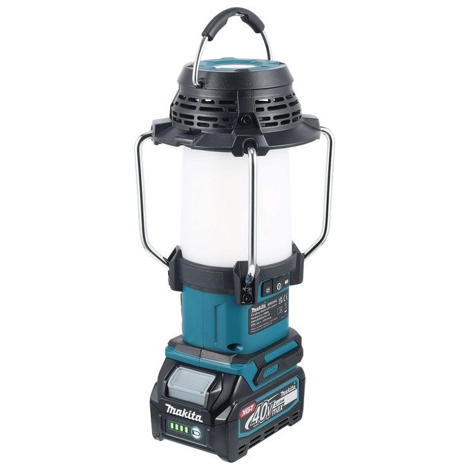 Makita MR009GZ Radio da cantiere con lanterna 40V Bluetooth DAB+ USB 360° IP65 colore Nero