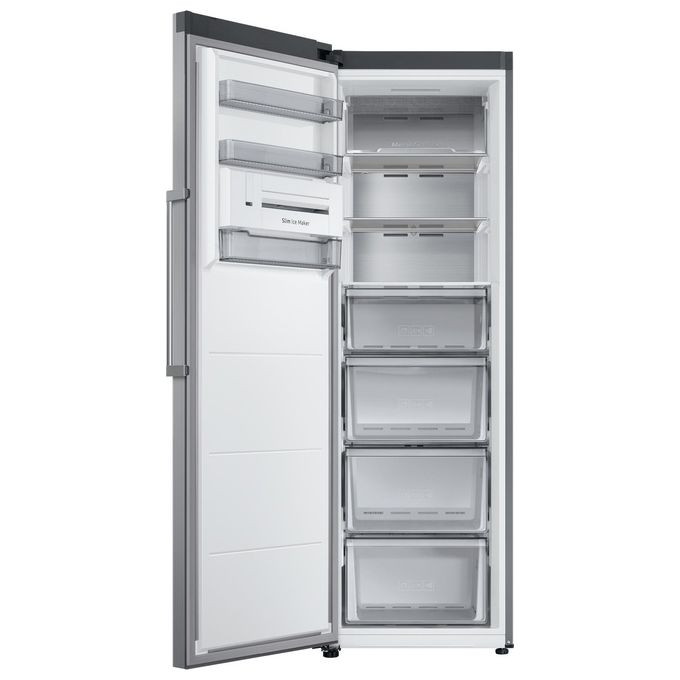 Samsung RZ32C7BBES9 Twin Congelatore Verticale 323 L 186 cm Classe E 36 dB Total No Frost Wi-Fi colore Acciaio Inox