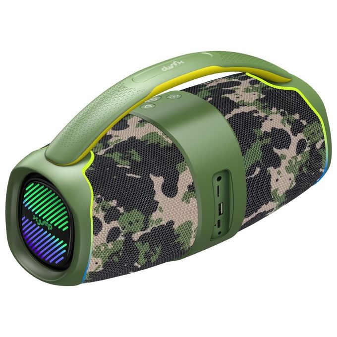 X JUMP 0XJ15003 XJ 150 Altoparlante portatile stereo 60 W Bluetooth IPX5 MicroSD USB Type-C colore Verde