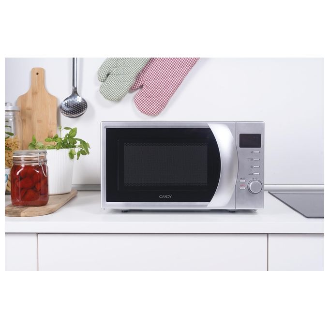 Candy CMG 2071 DS Forno a Microonde con Grill Capacita' 20 Litri Potenza 700 W Easy Touch Acciaio inossidabile