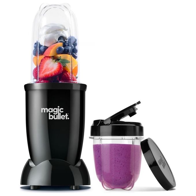 Nutribullet MBR06B Magic Bullet Frullatore da Tavolo 200W 0.5L 0.3L lame acciaio inox colore Nero