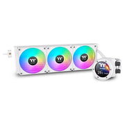 Thermaltake CL-W426-PL12SW-A TH360 V2 Ultra EX ARGB Raffreddatore a Liquido All-In-One 360mm con Display LCD TFT 3 Ventole 120mm Compatibilitì Intel e AMD colore Bianco