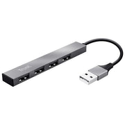 Trust Halyx Aluminium 4 Porte Mini Usb Hub