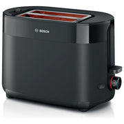 Bosch TAT2M123 MyMoment Tostapane 2 Fette 950 W Funzione Scongelamento e Riscaldamento Vassoio Raccoglibriciole Rimovibile colore Nero