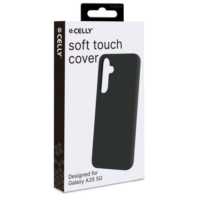 Celly Cromo Cover per Samsung A35 5G Black