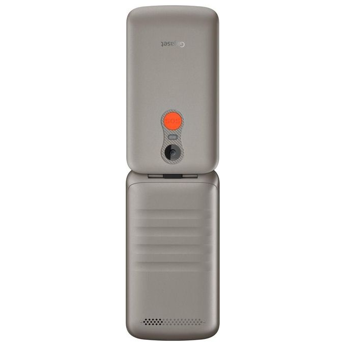 Gigaset, Telefono Cellulare per Anziani GL595, Clamshell, Bianco
