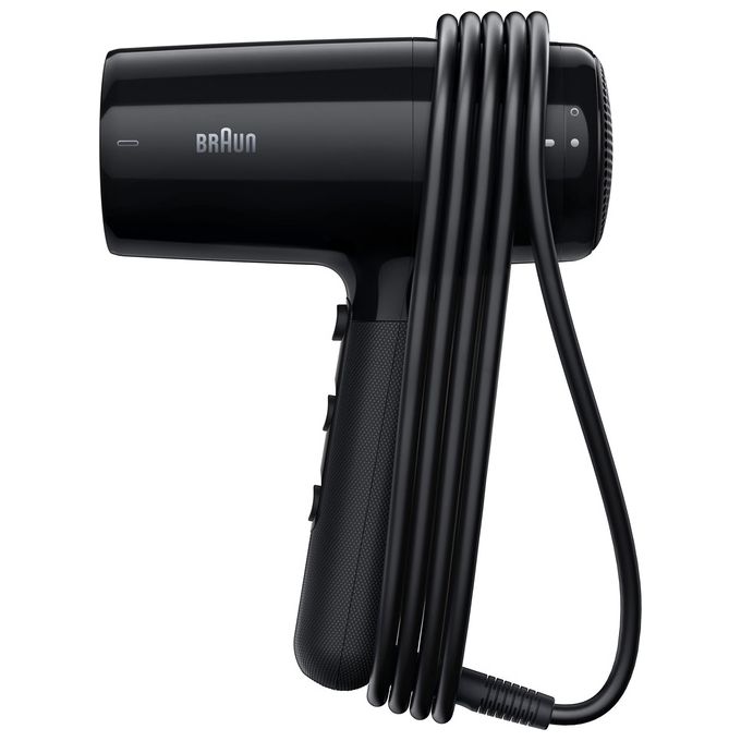Braun BRHD225E HD 2.2 Asciugacapelli 2200W Iontec 2 velocita' 3 temperature Diffusore e Styling Ugello colore Nero